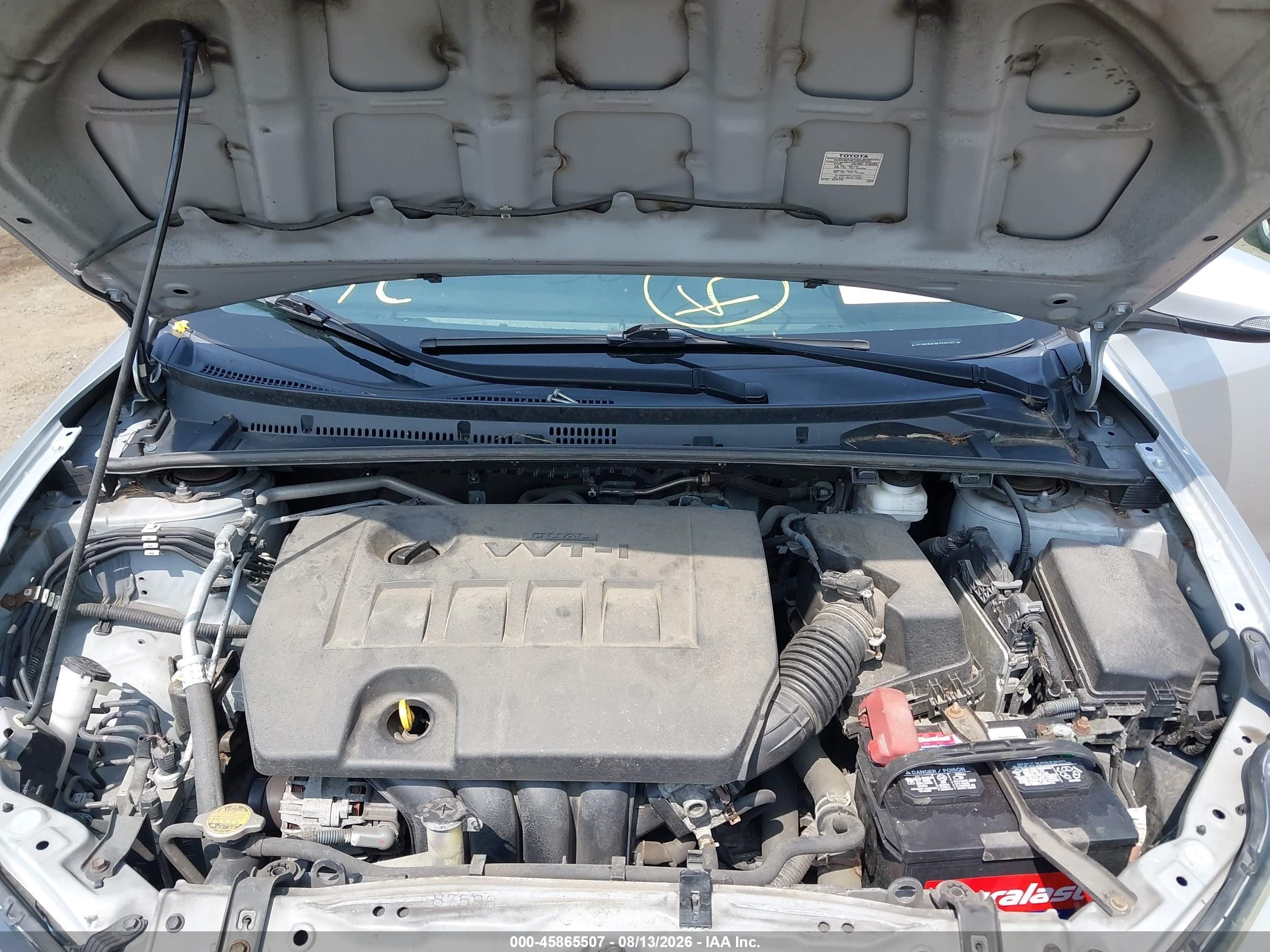 2014 Toyota Corolla S Premium Silver vin: 2T1BURHE9EC015157