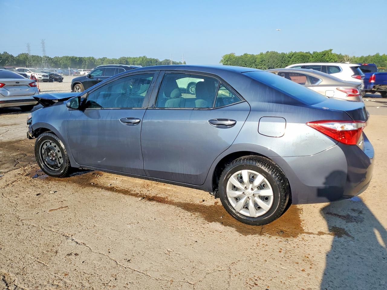 2014 Toyota Corolla Le Charcoal vin: 2T1BURHE9EC021427