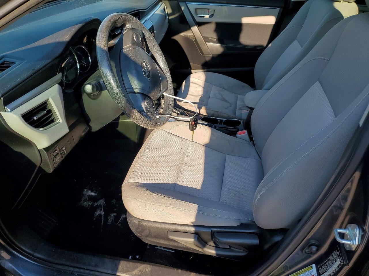 2014 Toyota Corolla Le Charcoal vin: 2T1BURHE9EC021427