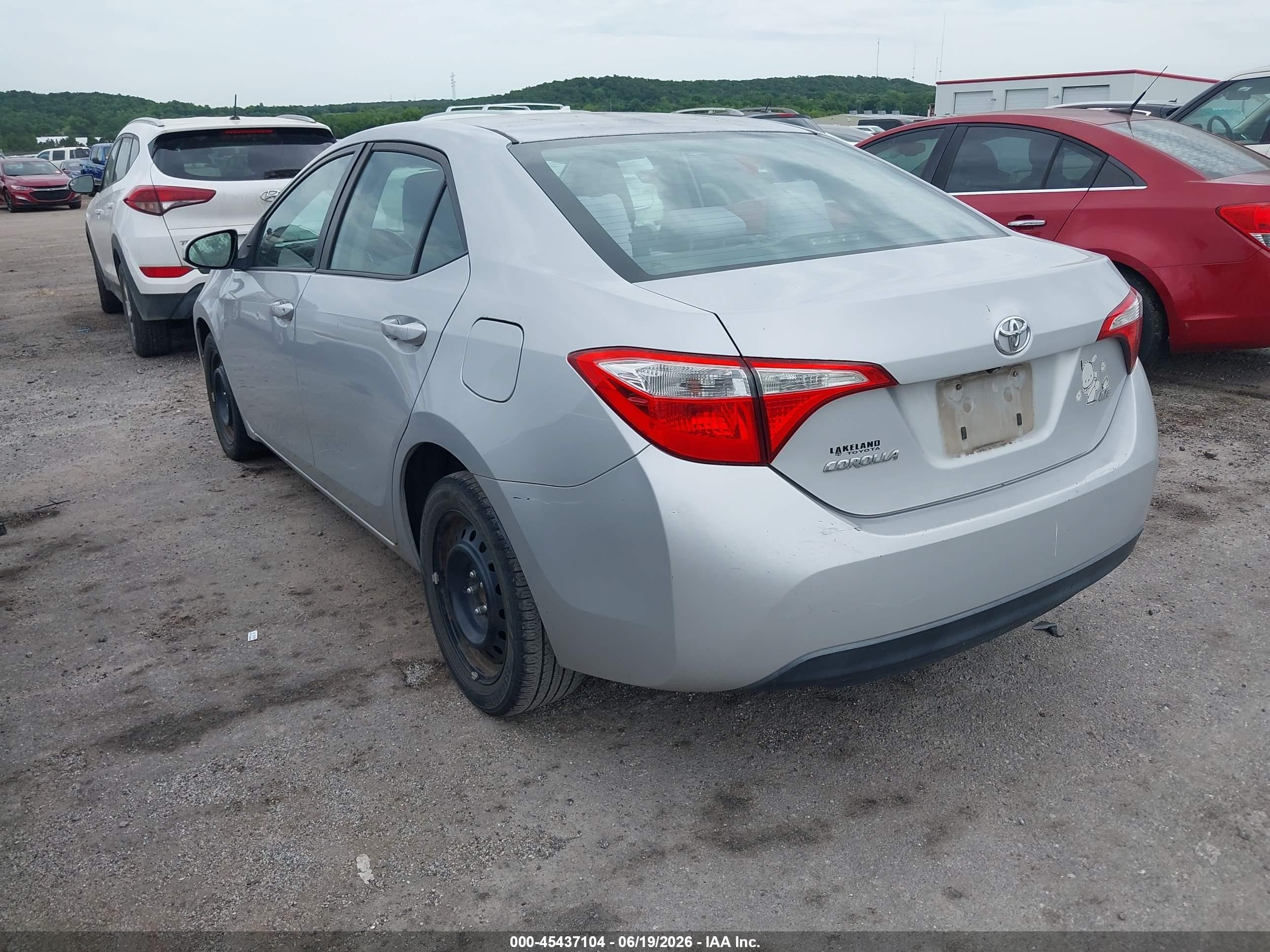 2014 Toyota Corolla Le Silver vin: 2T1BURHE9EC035750