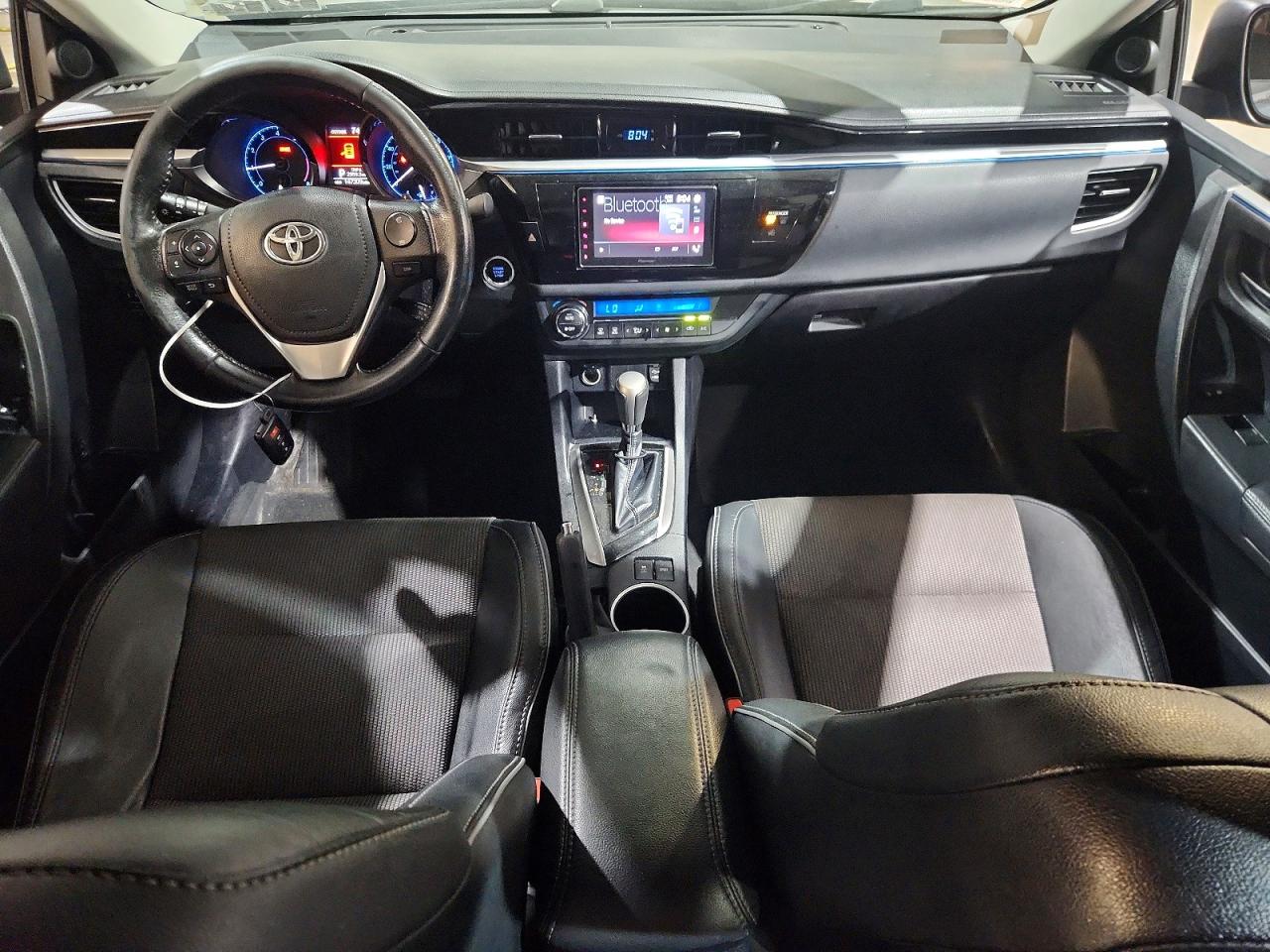 2014 Toyota Corolla S Plus Blue vin: 2T1BURHE9EC036087