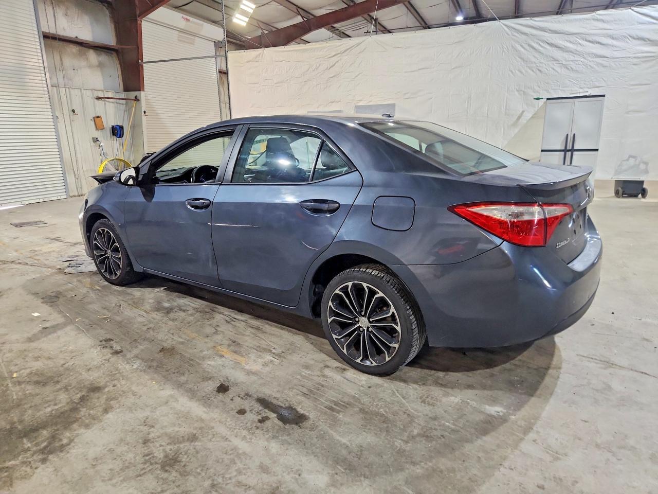 2014 Toyota Corolla S Plus Blue vin: 2T1BURHE9EC036087