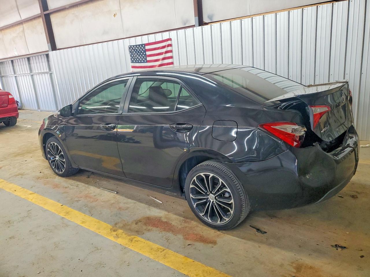 2014 Toyota Corolla S Plus Black vin: 2T1BURHE9EC038258