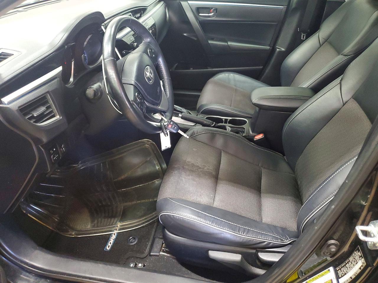 2014 Toyota Corolla S Plus Black vin: 2T1BURHE9EC038258