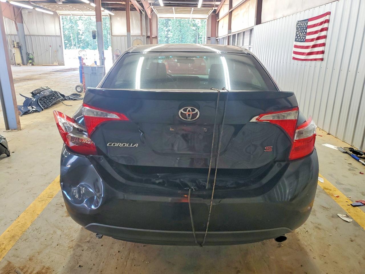 2014 Toyota Corolla S Plus Black vin: 2T1BURHE9EC038258
