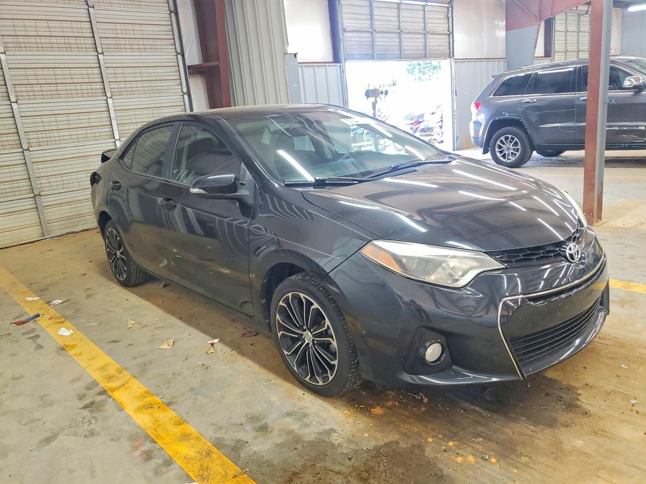 2014 Toyota Corolla S Plus Black vin: 2T1BURHE9EC038258