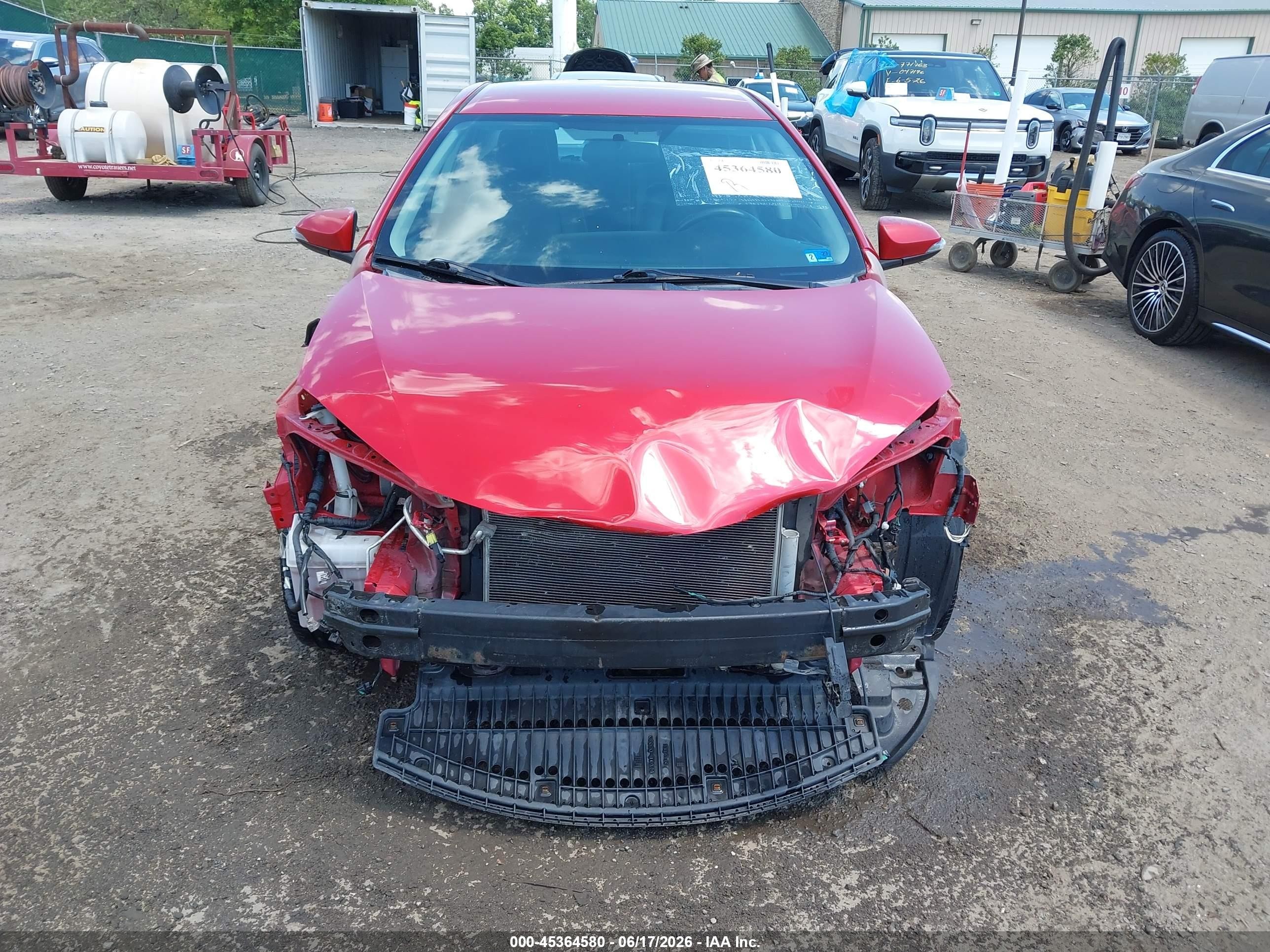 2014 Toyota Corolla S Plus Burgundy vin: 2T1BURHE9EC039121