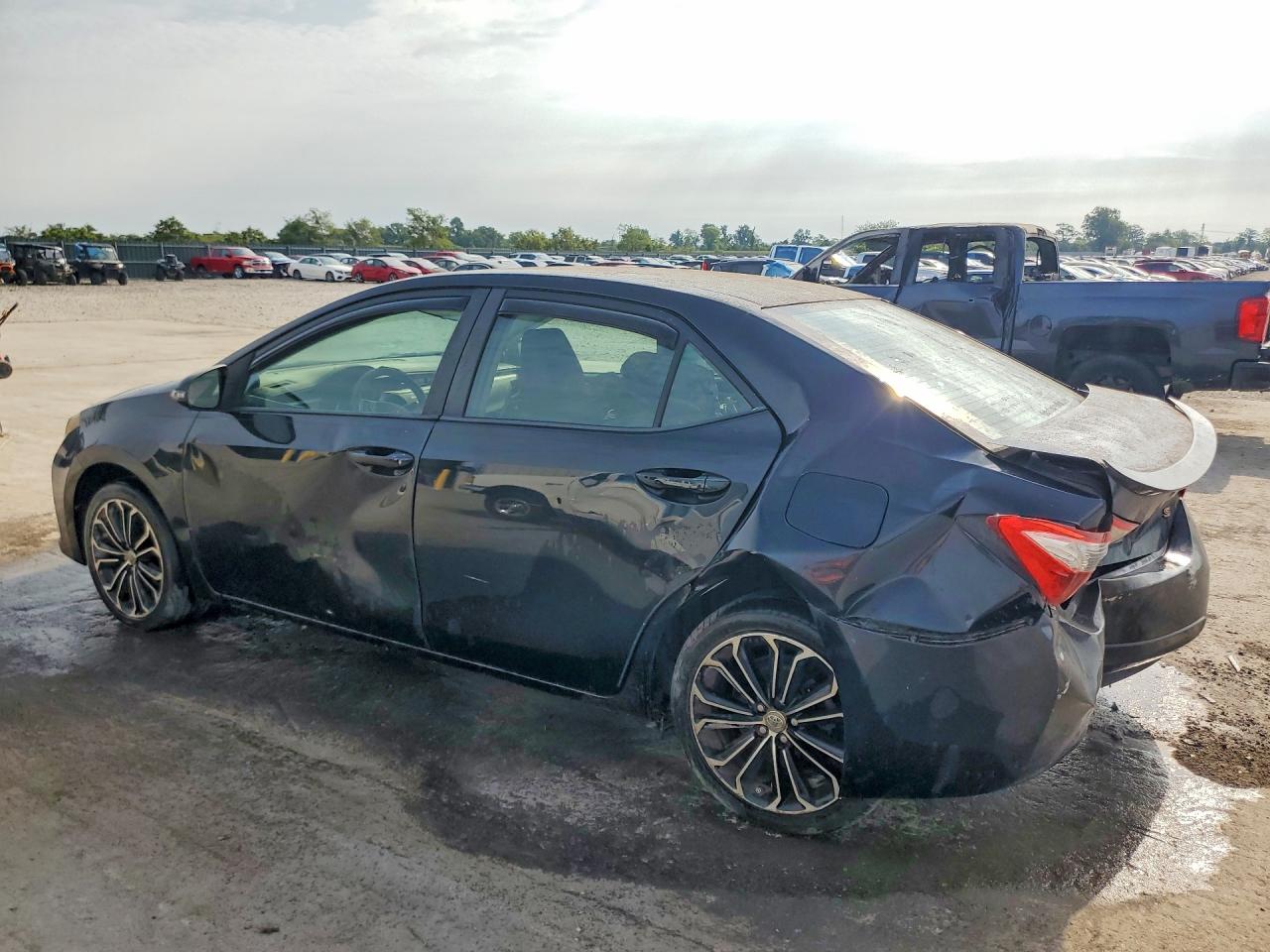 2014 Toyota Corolla L Черный vin: 2T1BURHE9EC040544
