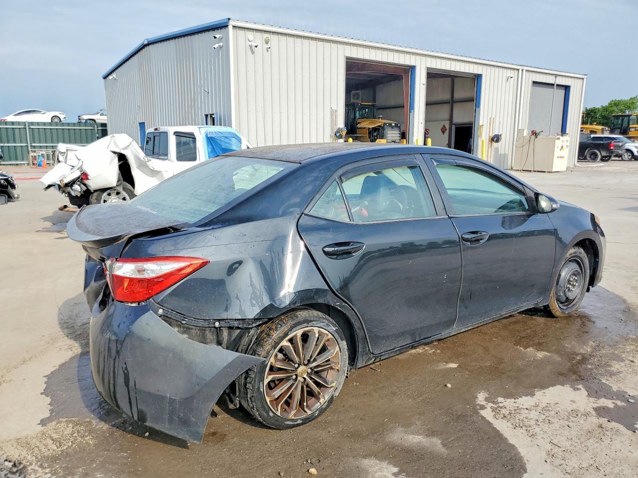2014 Toyota Corolla L Черный vin: 2T1BURHE9EC040544