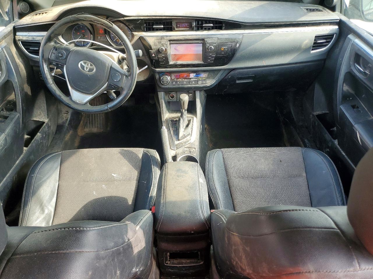 2014 Toyota Corolla L Черный vin: 2T1BURHE9EC040544