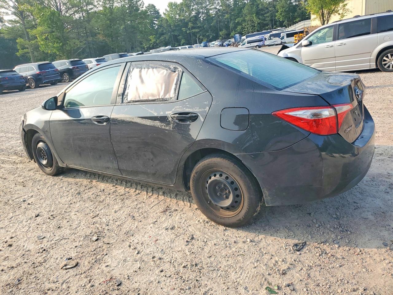 2014 Toyota Corolla L Black vin: 2T1BURHE9EC044044