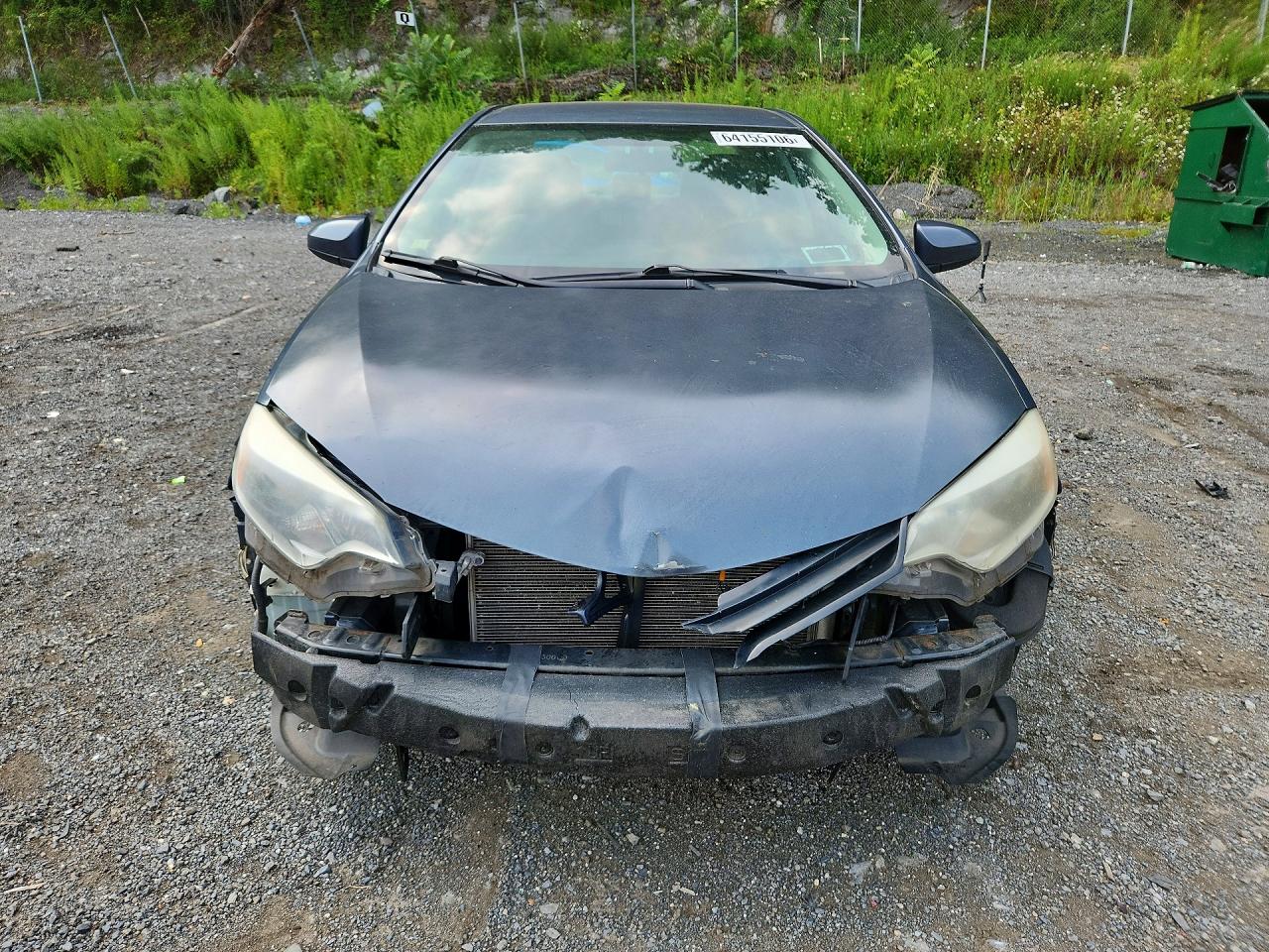 2014 Toyota Corolla Le Синий vin: 2T1BURHE9EC056999