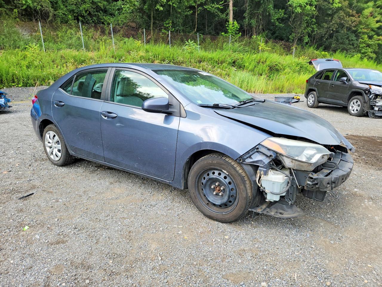 2014 Toyota Corolla Le Синий vin: 2T1BURHE9EC056999
