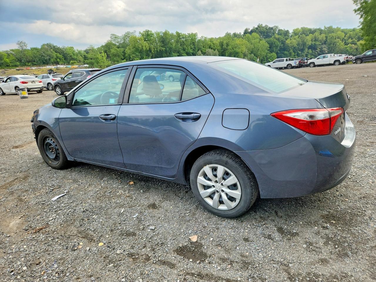 2014 Toyota Corolla Le Синий vin: 2T1BURHE9EC056999