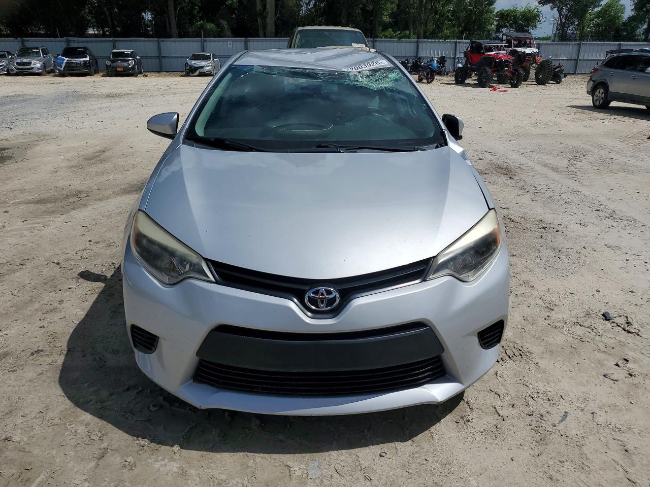 2014 Toyota Corolla Le Серебряный vin: 2T1BURHE9EC064861