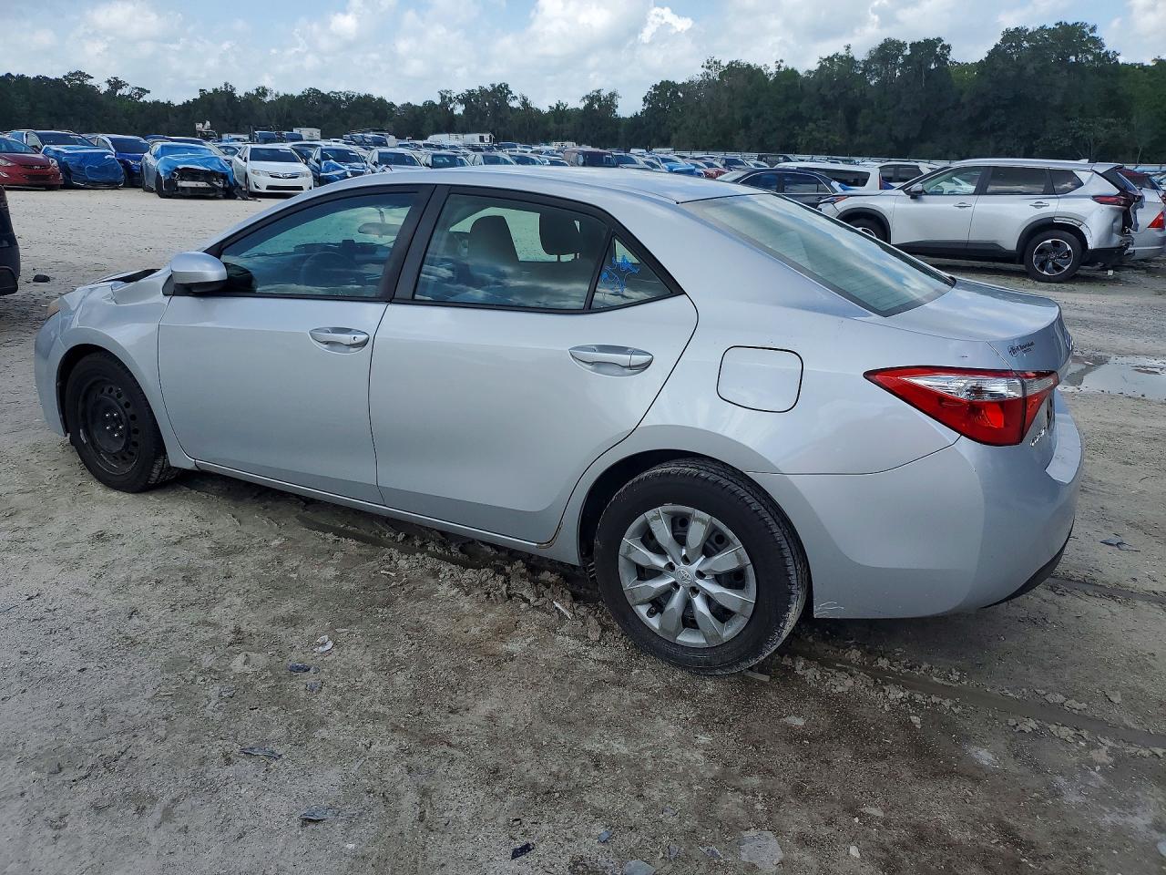2014 Toyota Corolla Le Серебряный vin: 2T1BURHE9EC064861