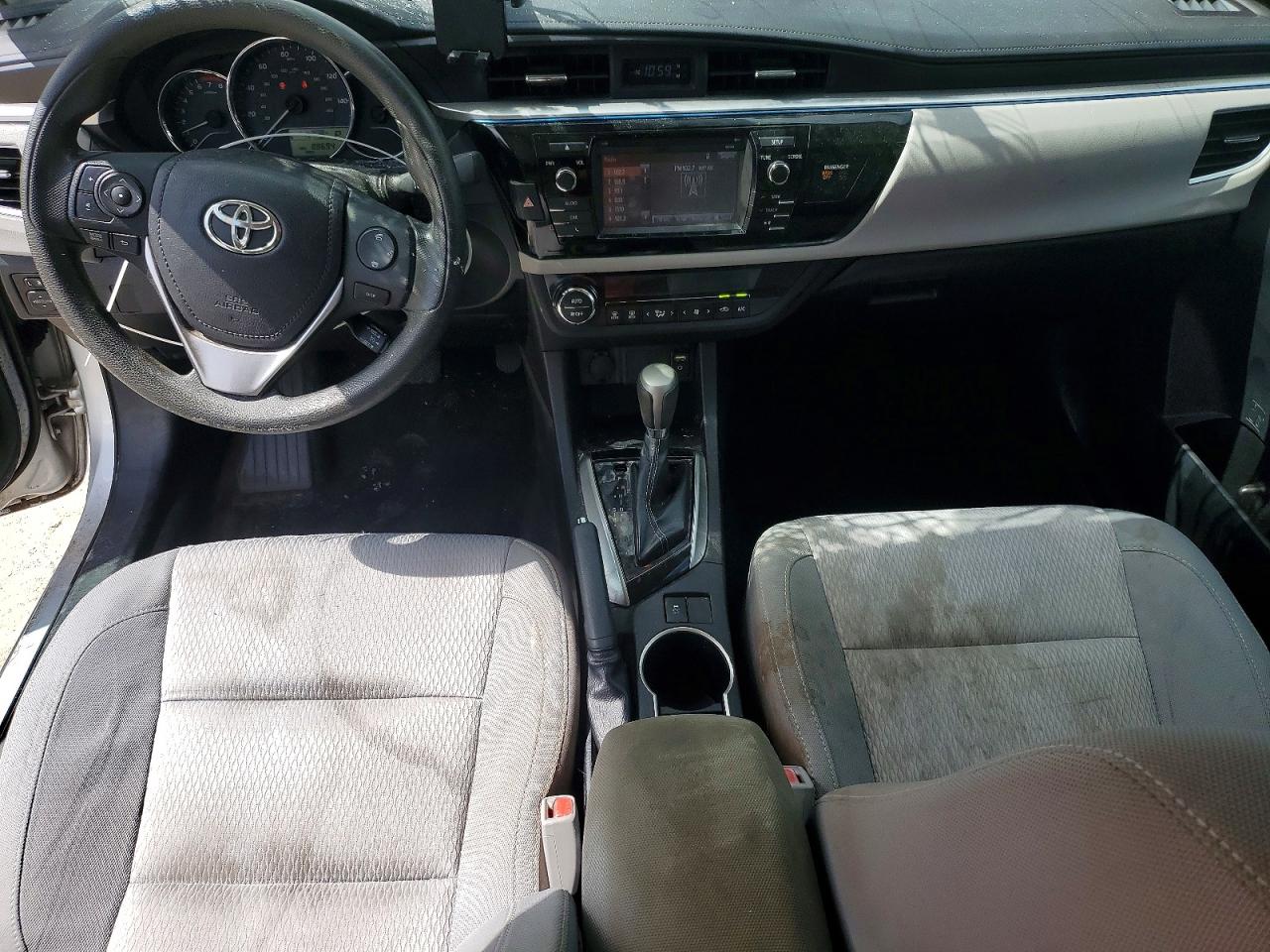 2014 Toyota Corolla Le Серебряный vin: 2T1BURHE9EC064861