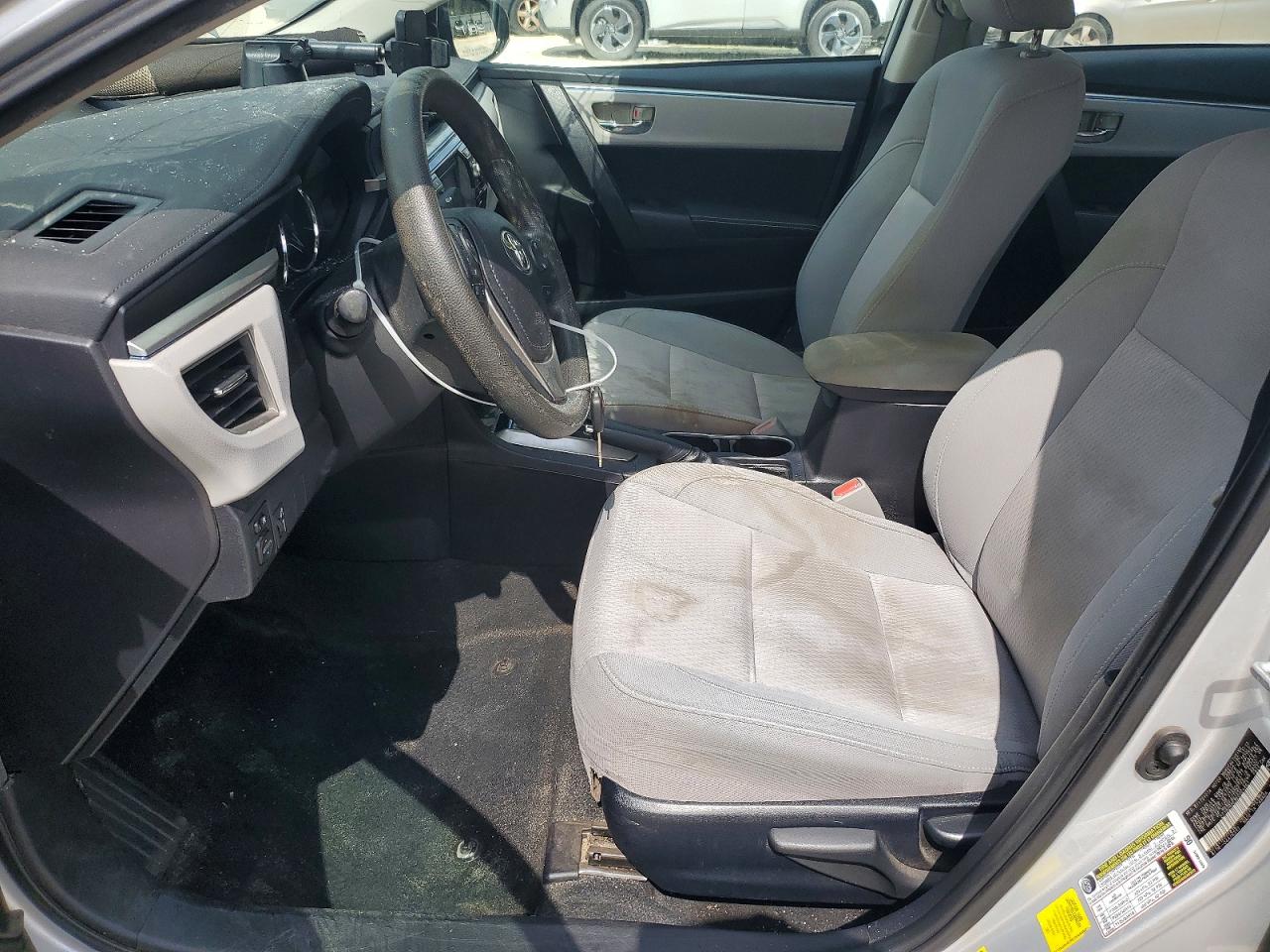 2014 Toyota Corolla Le Серебряный vin: 2T1BURHE9EC064861