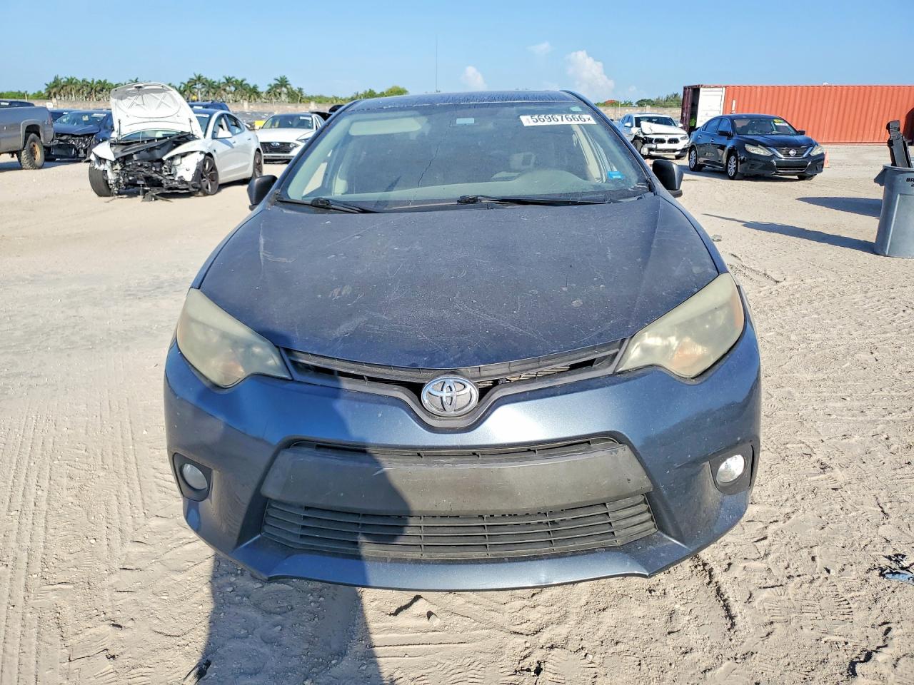 2014 Toyota Corolla Le Plus Blue vin: 2T1BURHE9EC066867