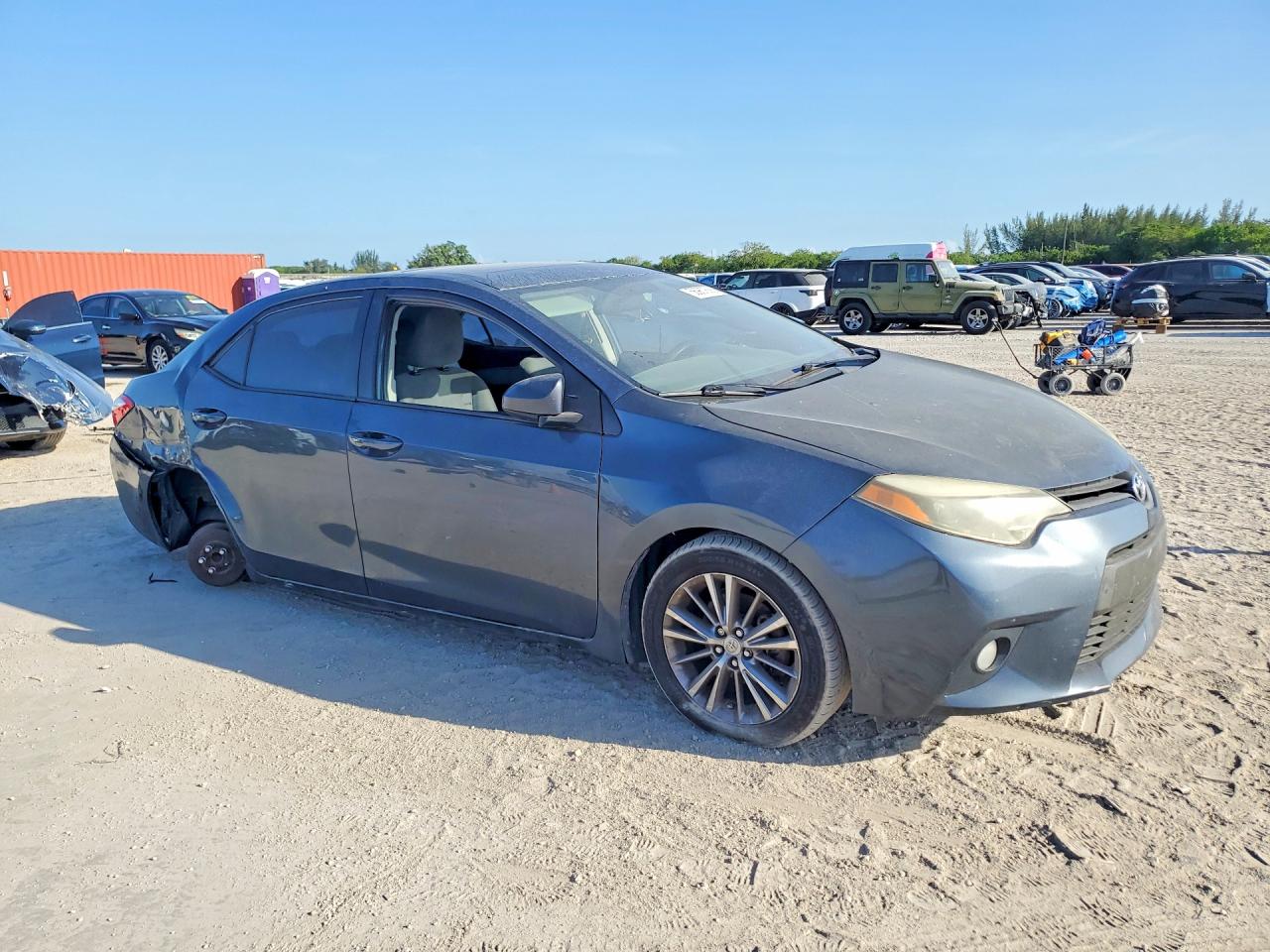 2014 Toyota Corolla Le Plus Blue vin: 2T1BURHE9EC066867