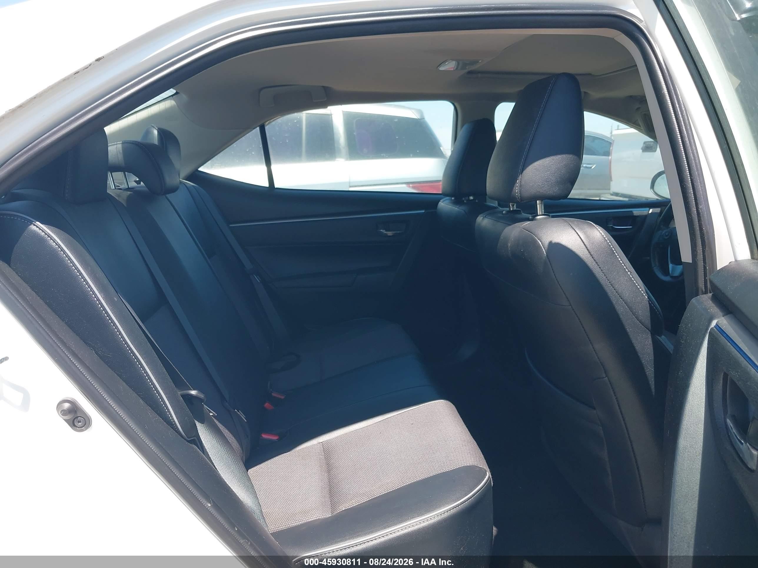 2014 Toyota Corolla S Plus Белый vin: 2T1BURHE9EC073396