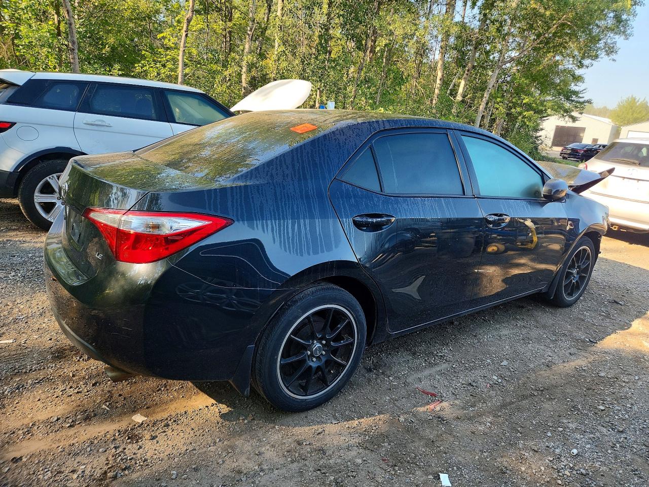 2014 Toyota Corolla L Black vin: 2T1BURHE9EC081482