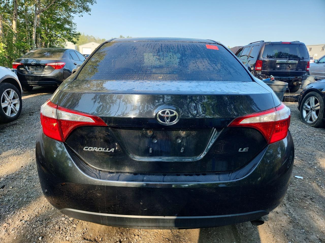 2014 Toyota Corolla L Black vin: 2T1BURHE9EC081482