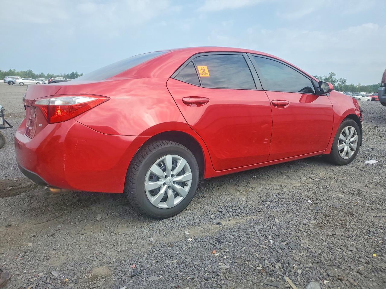 2014 Toyota Corolla Le Красный vin: 2T1BURHE9EC084463