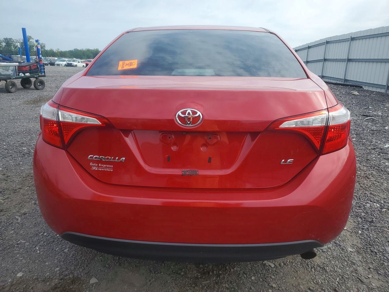 2014 Toyota Corolla Le Красный vin: 2T1BURHE9EC084463