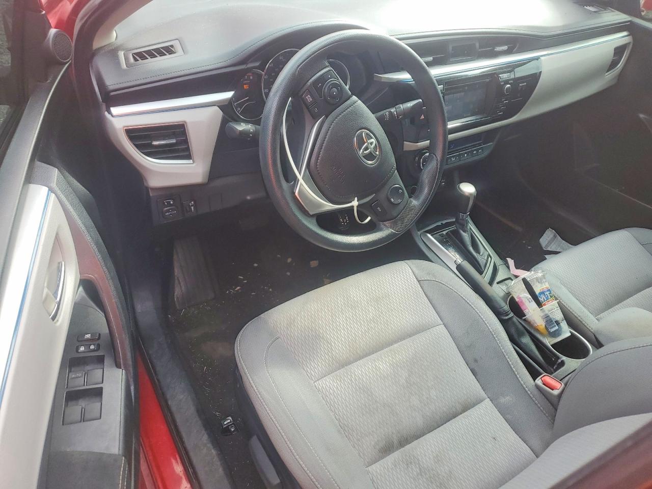 2014 Toyota Corolla Le Красный vin: 2T1BURHE9EC084463