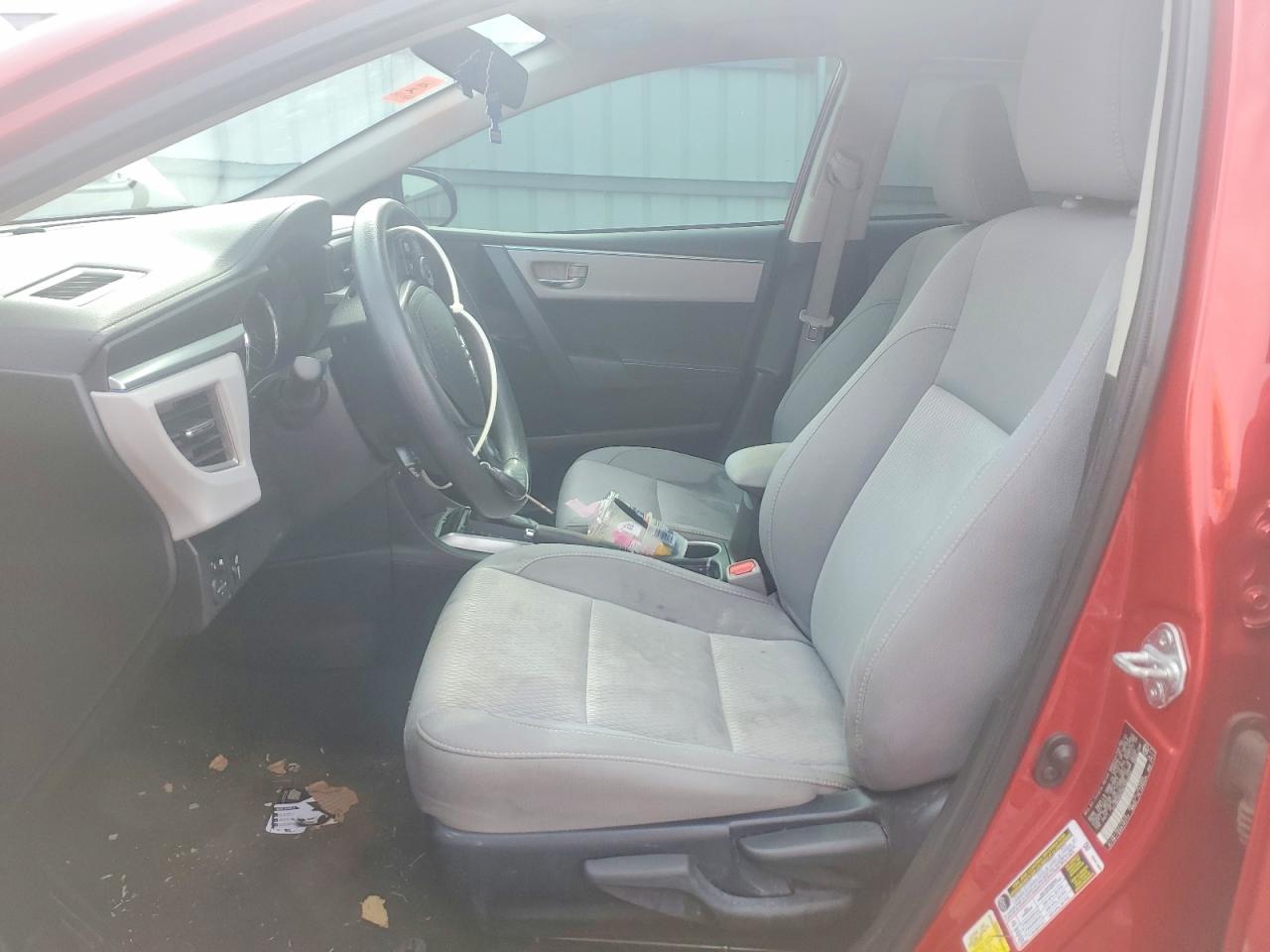 2014 Toyota Corolla Le Красный vin: 2T1BURHE9EC084463