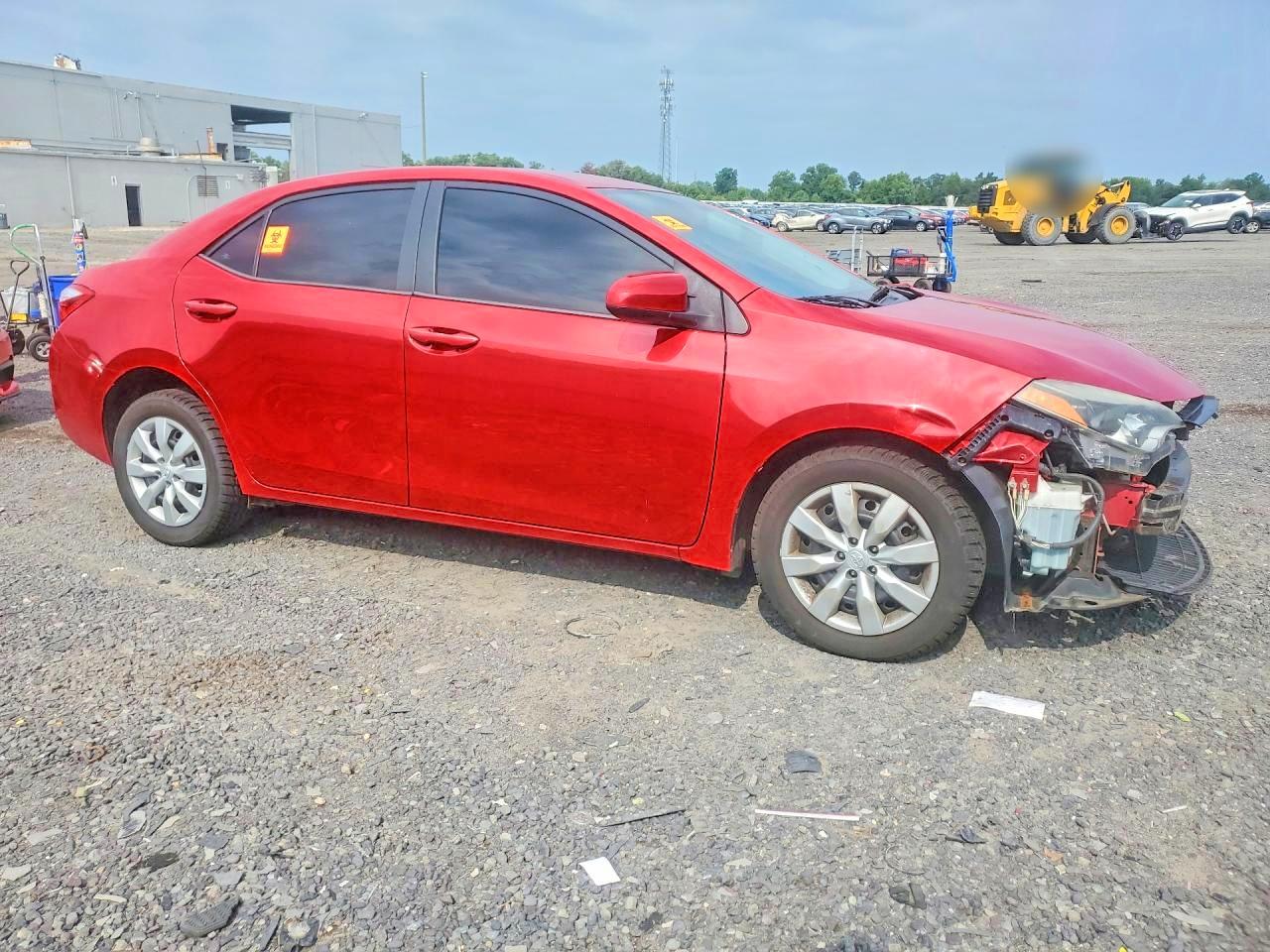 2014 Toyota Corolla Le Красный vin: 2T1BURHE9EC084463