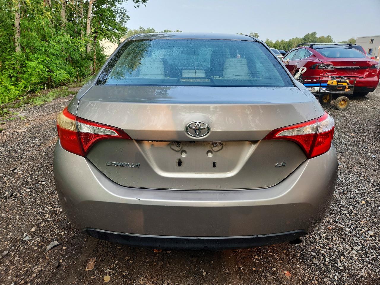 2014 Toyota Corolla L Gray vin: 2T1BURHE9EC112875