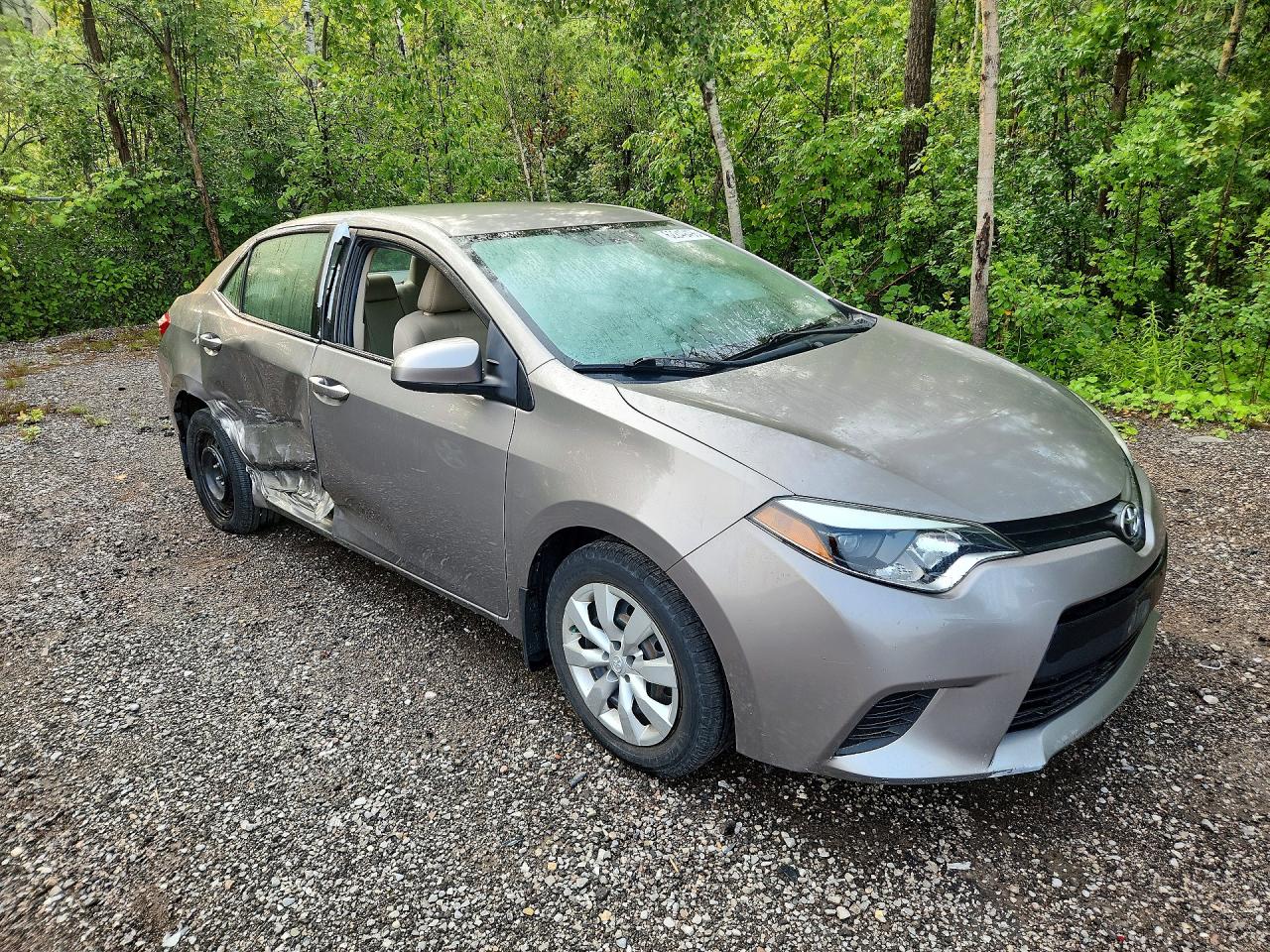 2014 Toyota Corolla L Gray vin: 2T1BURHE9EC112875