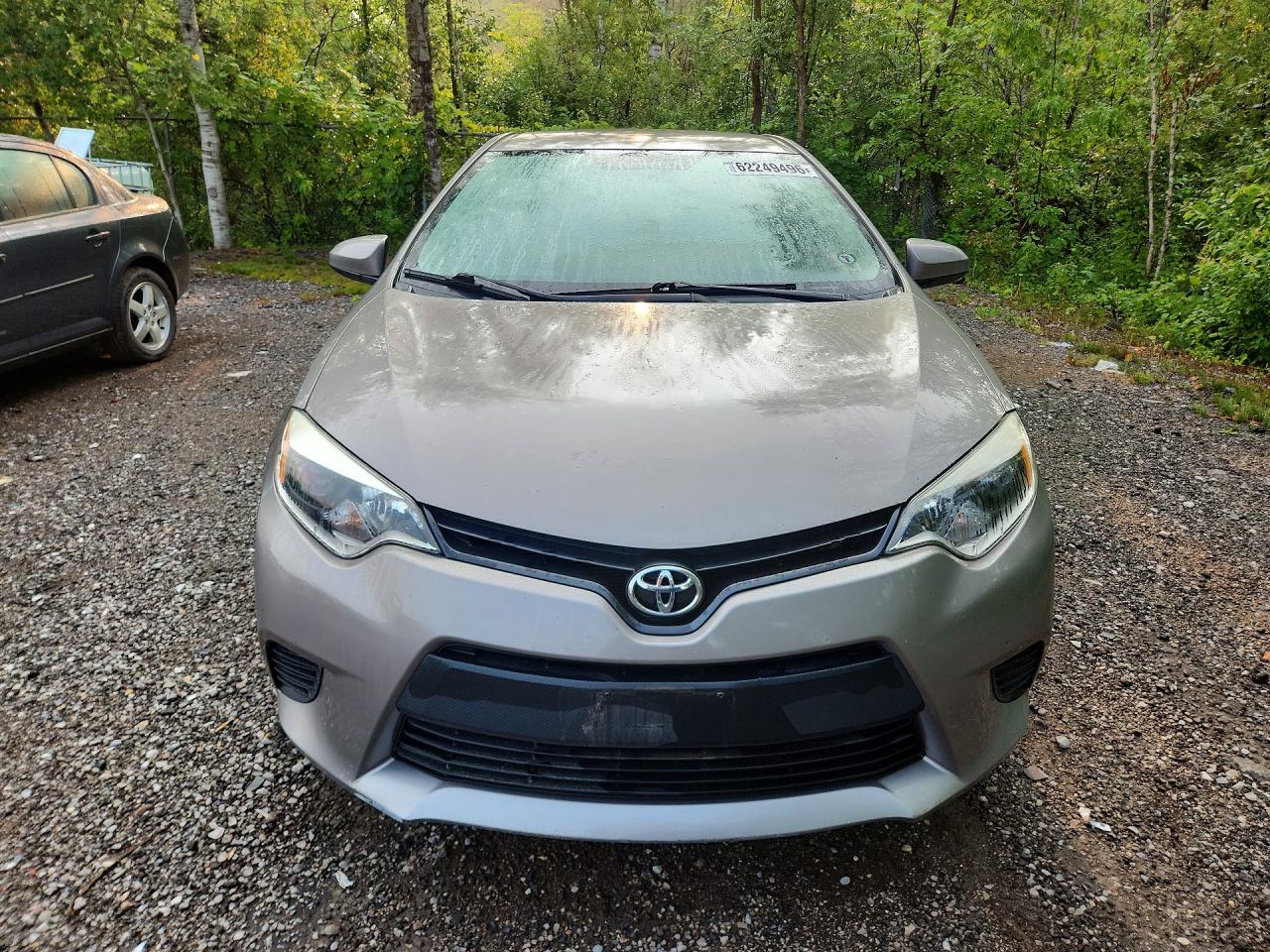 2014 Toyota Corolla L Gray vin: 2T1BURHE9EC112875