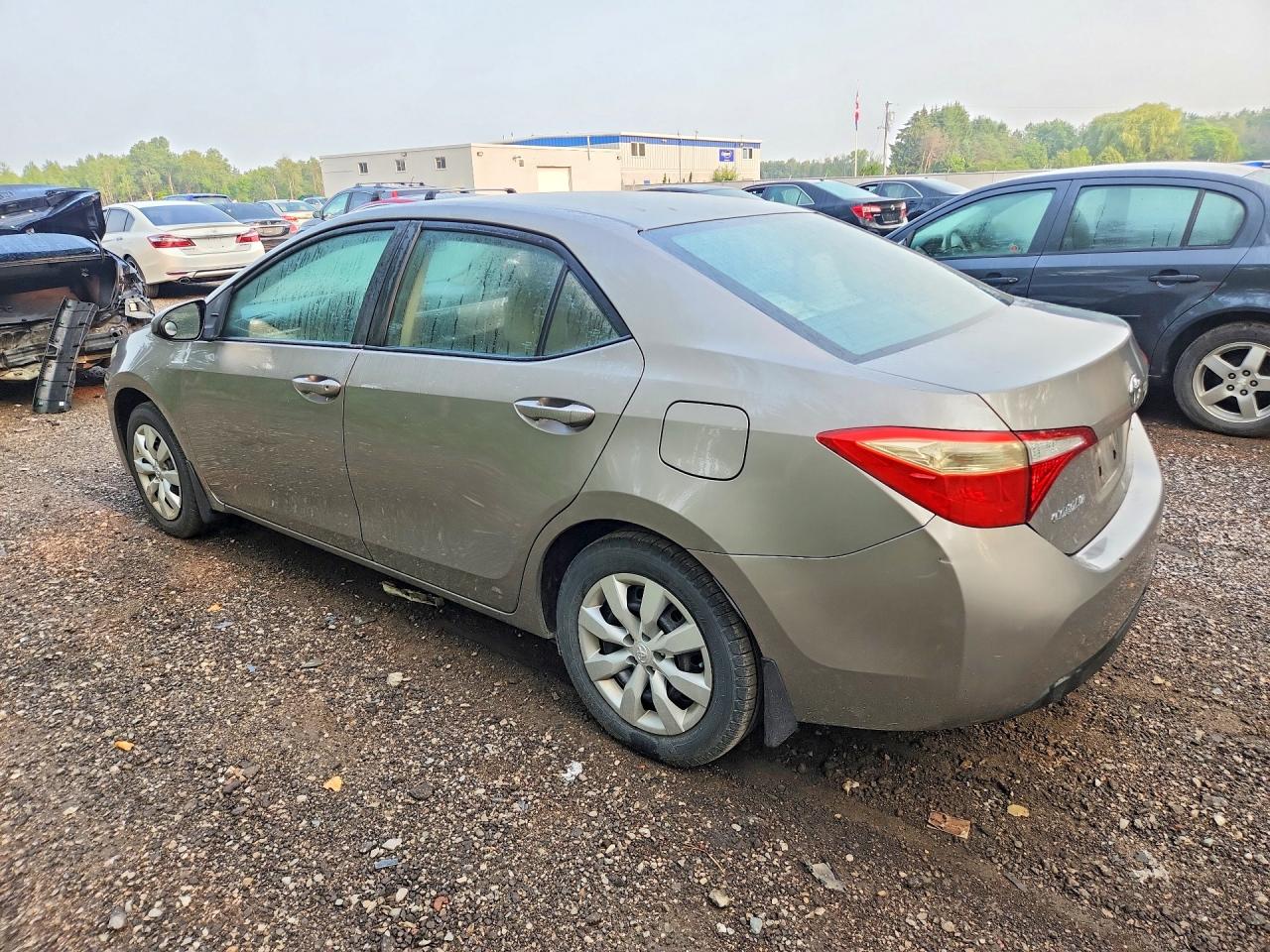 2014 Toyota Corolla L Gray vin: 2T1BURHE9EC112875
