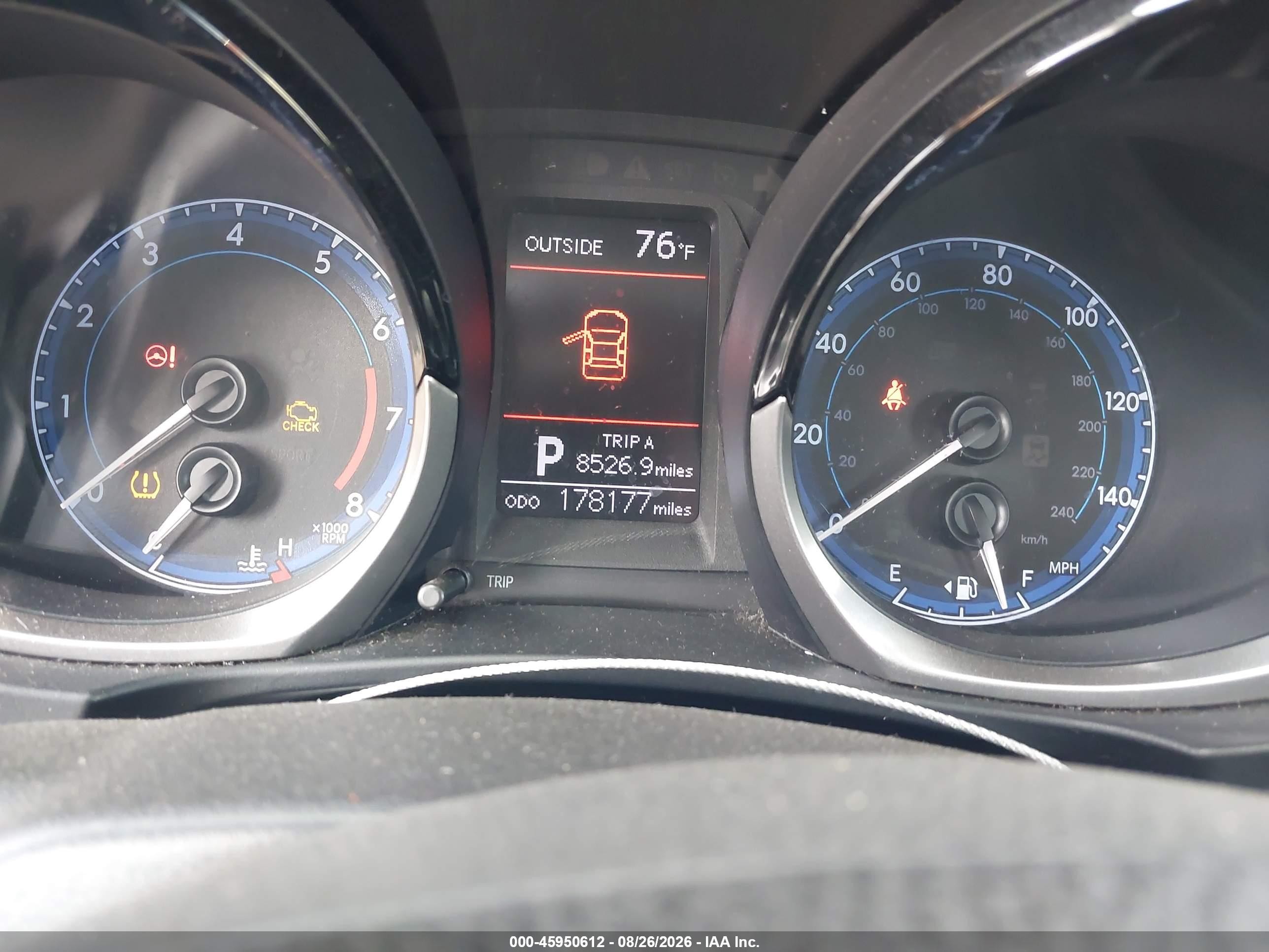 2014 Toyota Corolla S Plus Gray vin: 2T1BURHE9EC116036