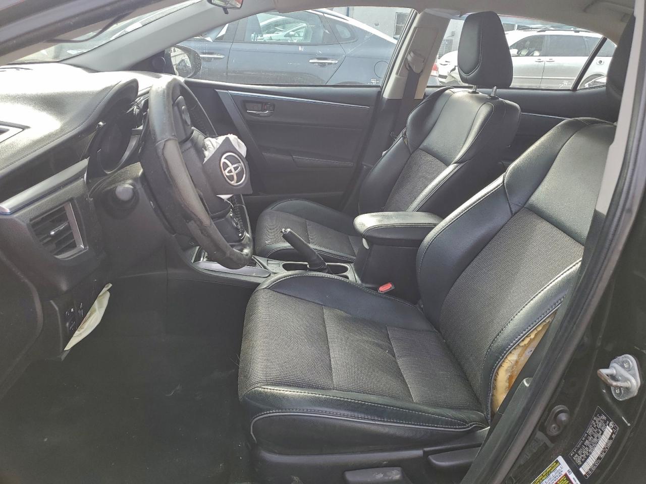 2014 Toyota Corolla S Plus Black vin: 2T1BURHE9EC128056