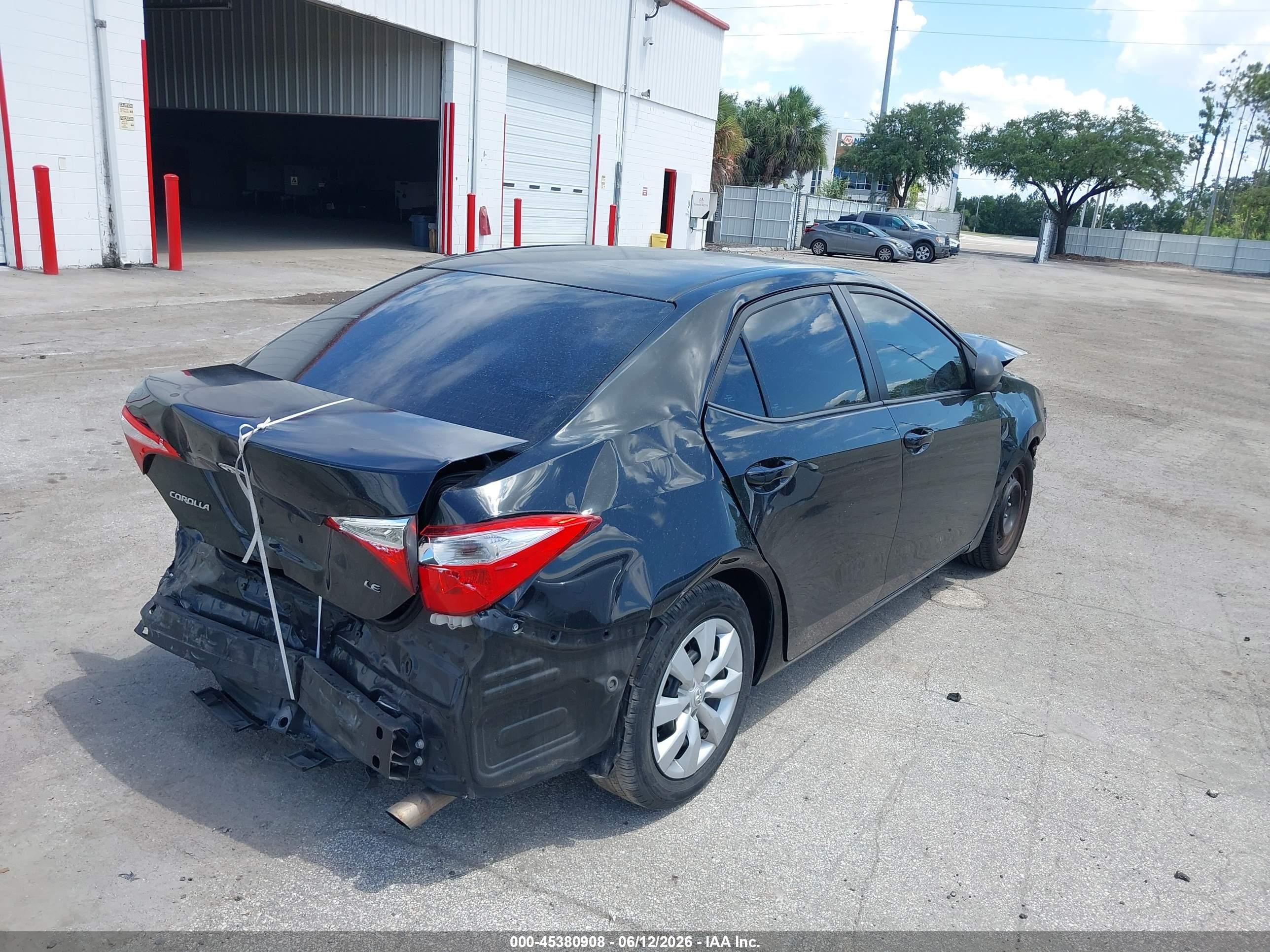 2014 Toyota Corolla Le Black vin: 2T1BURHE9EC130471