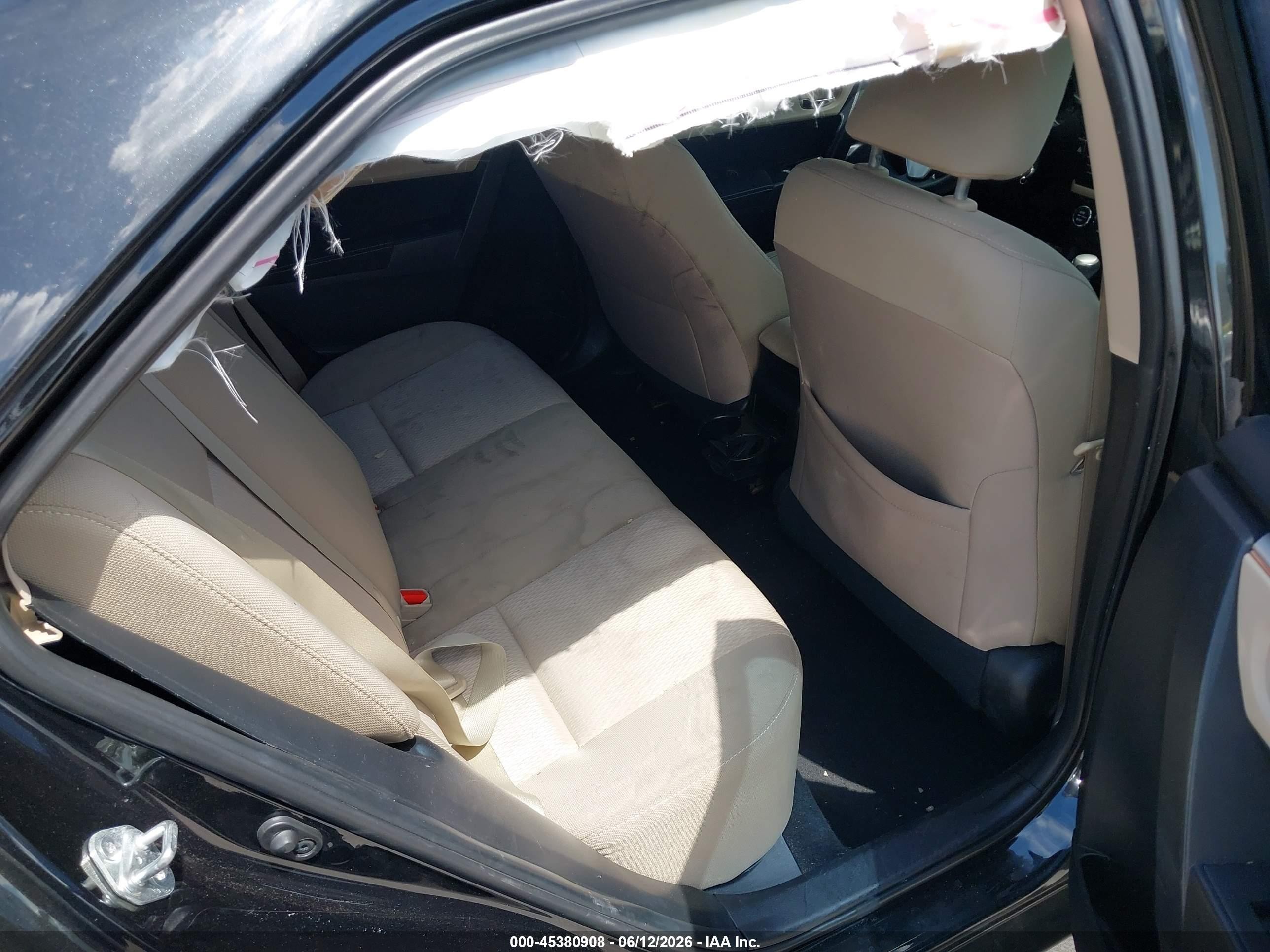 2014 Toyota Corolla Le Black vin: 2T1BURHE9EC130471