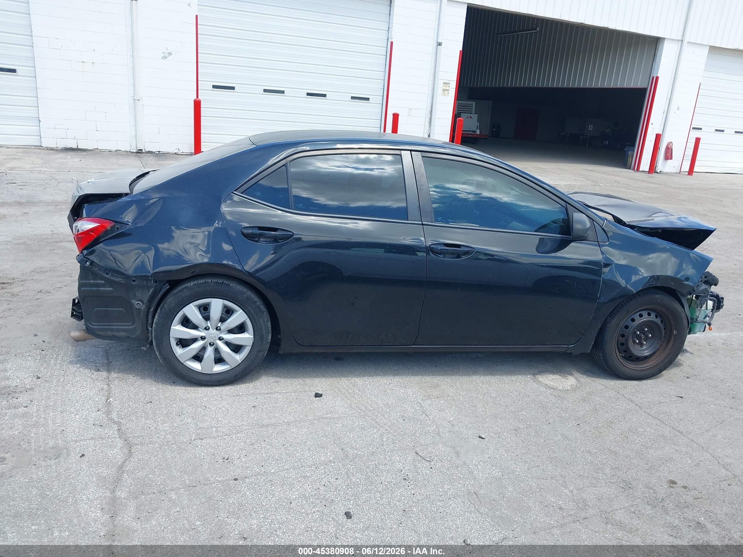 2014 Toyota Corolla Le Black vin: 2T1BURHE9EC130471