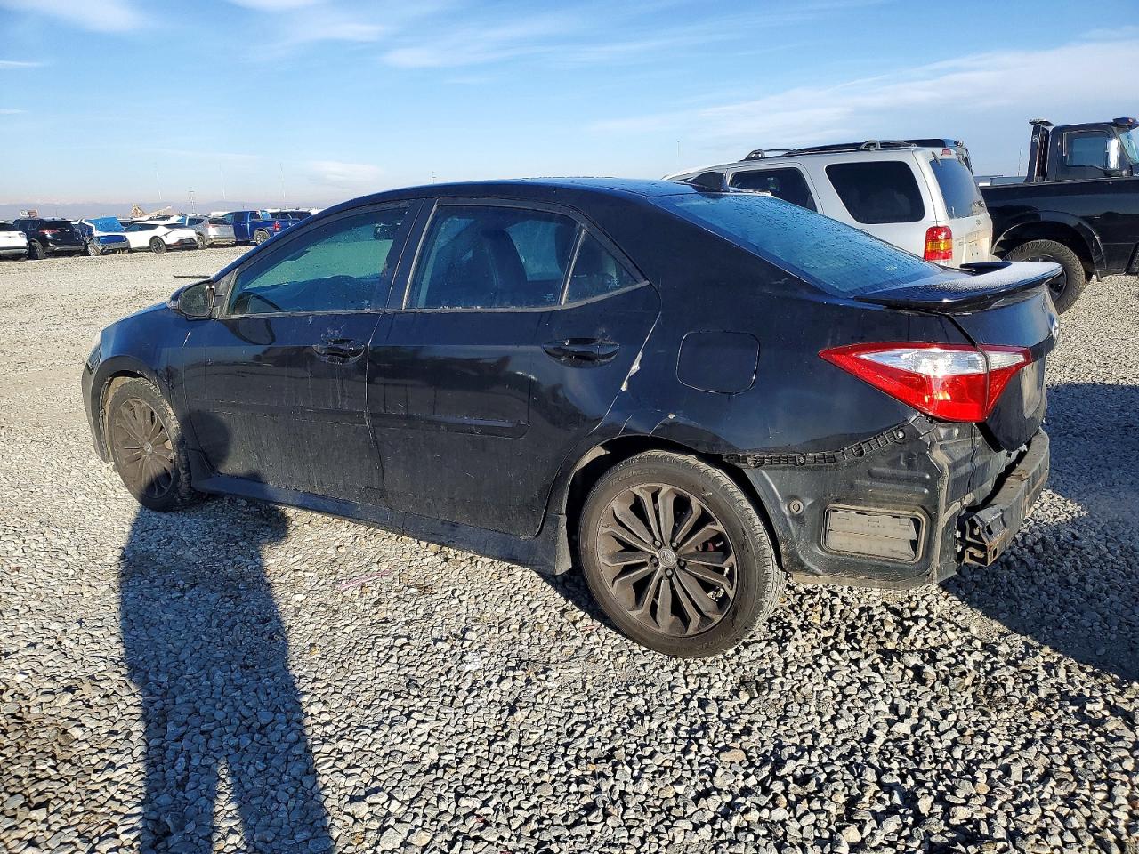 2014 Toyota Corolla S Plus Black vin: 2T1BURHE9EC137310