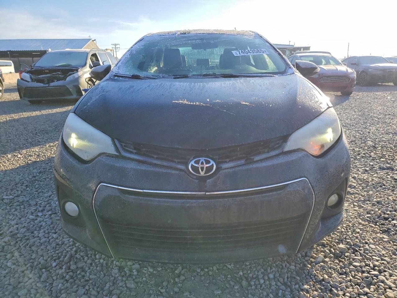 2014 Toyota Corolla S Plus Black vin: 2T1BURHE9EC137310