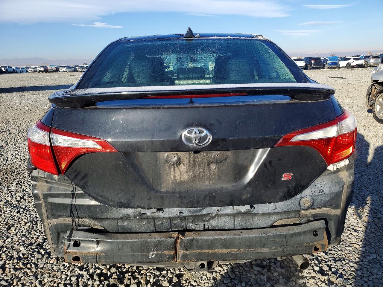 2014 Toyota Corolla S Plus Black vin: 2T1BURHE9EC137310