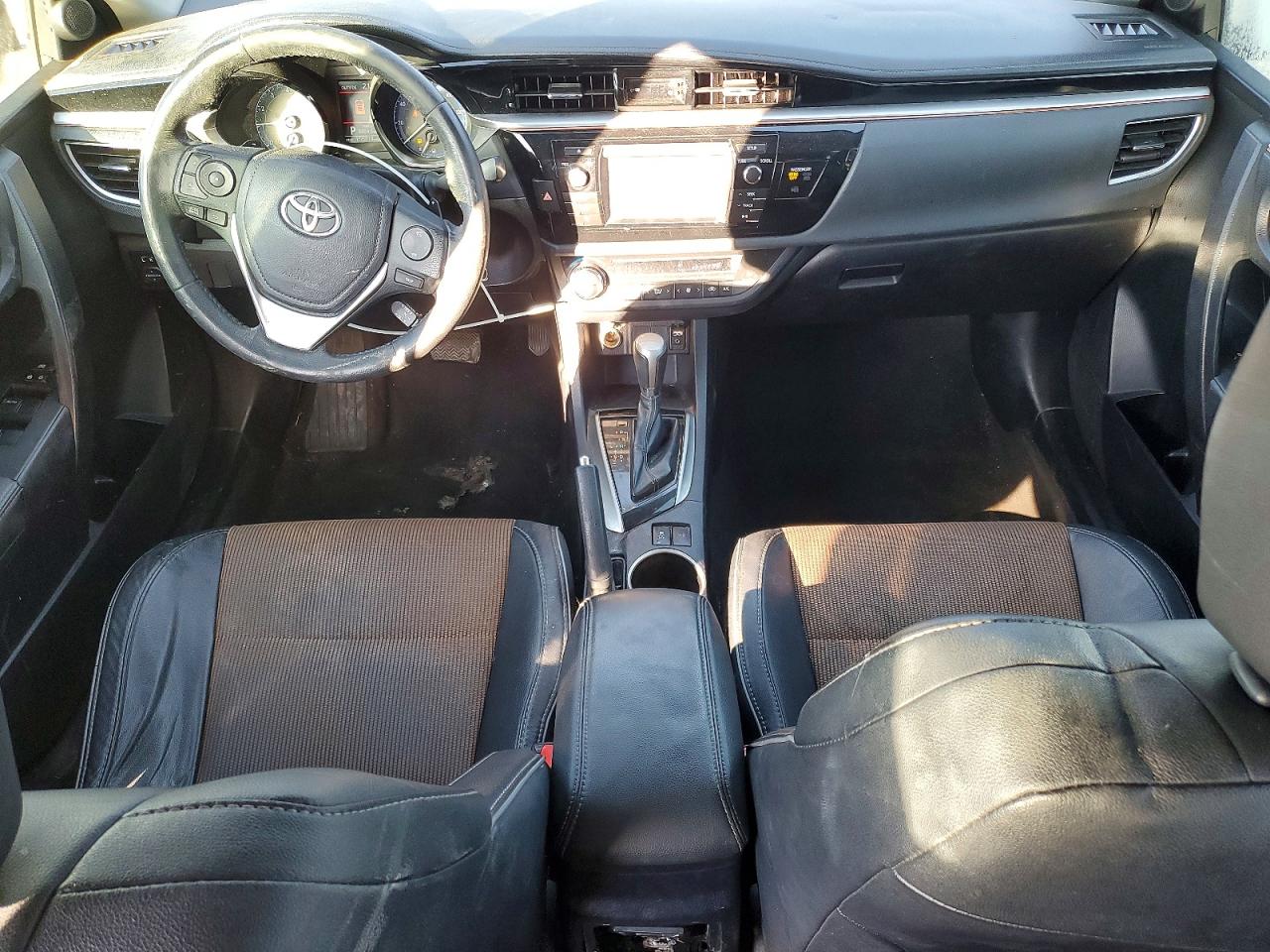 2014 Toyota Corolla S Plus Black vin: 2T1BURHE9EC137310