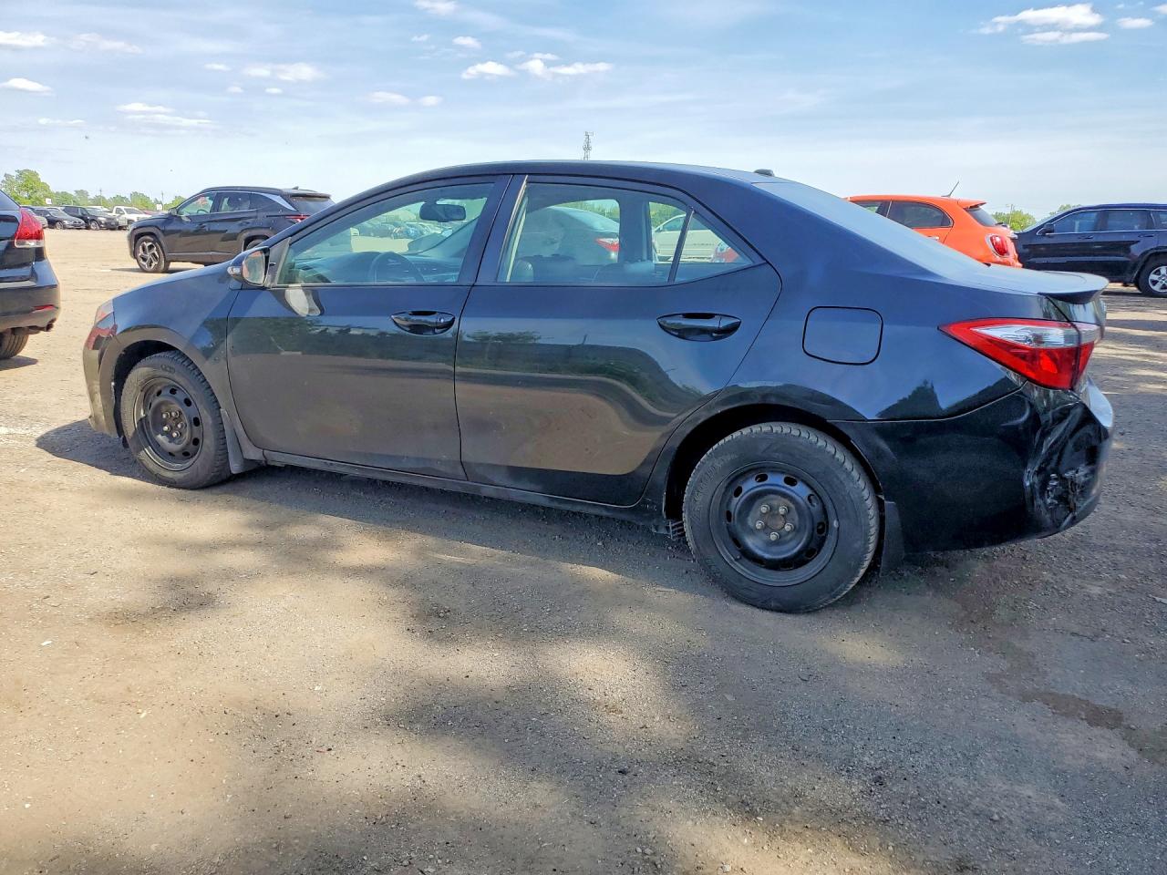 2014 Toyota Corolla L Black vin: 2T1BURHE9EC137761