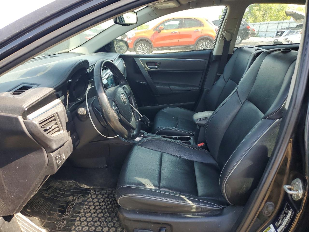 2014 Toyota Corolla L Black vin: 2T1BURHE9EC137761