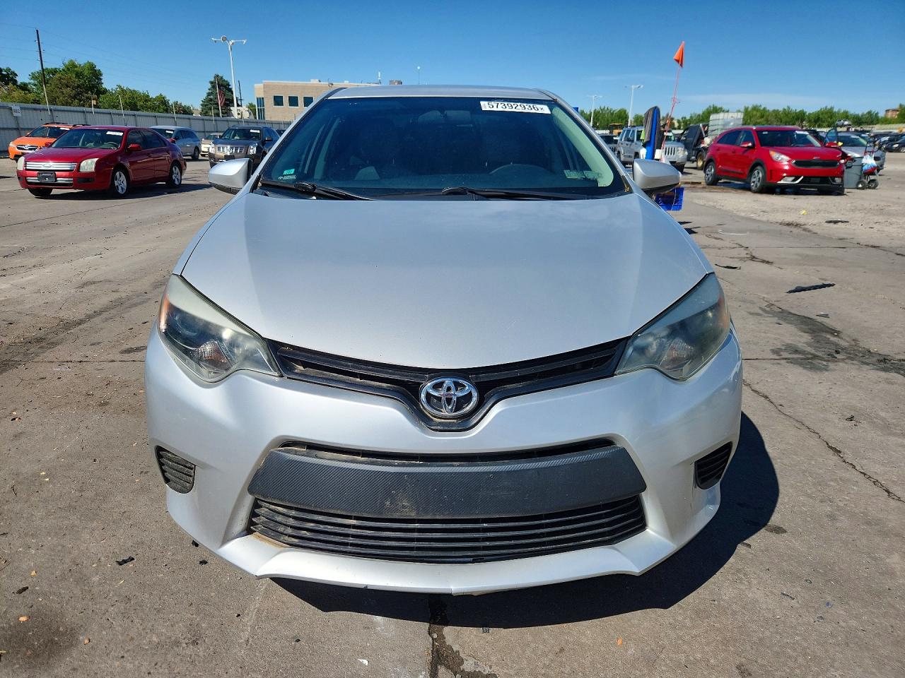 2014 Toyota Corolla Le Silver vin: 2T1BURHE9EC138344