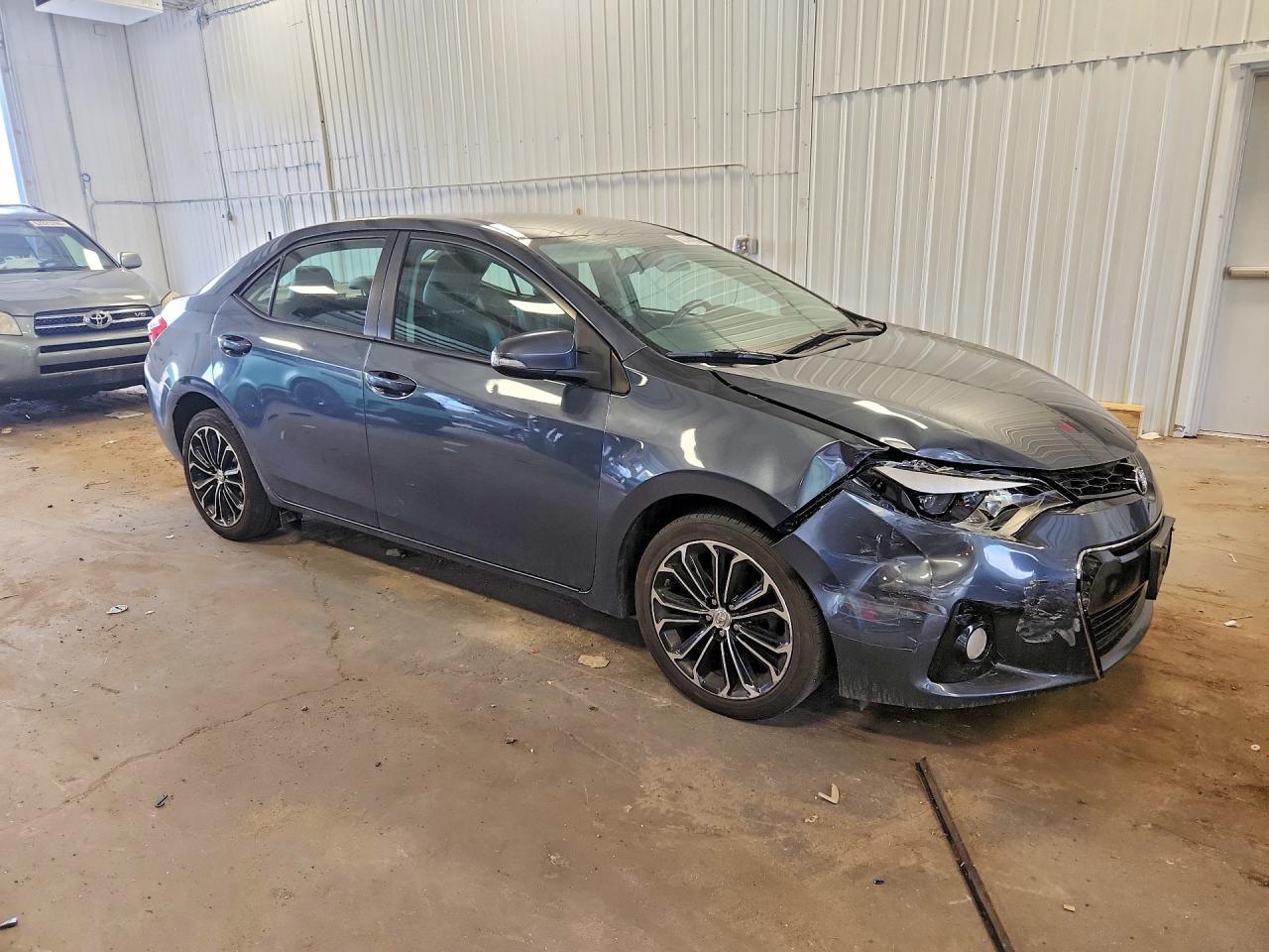 2014 Toyota Corolla S Plus Blue vin: 2T1BURHE9EC148534