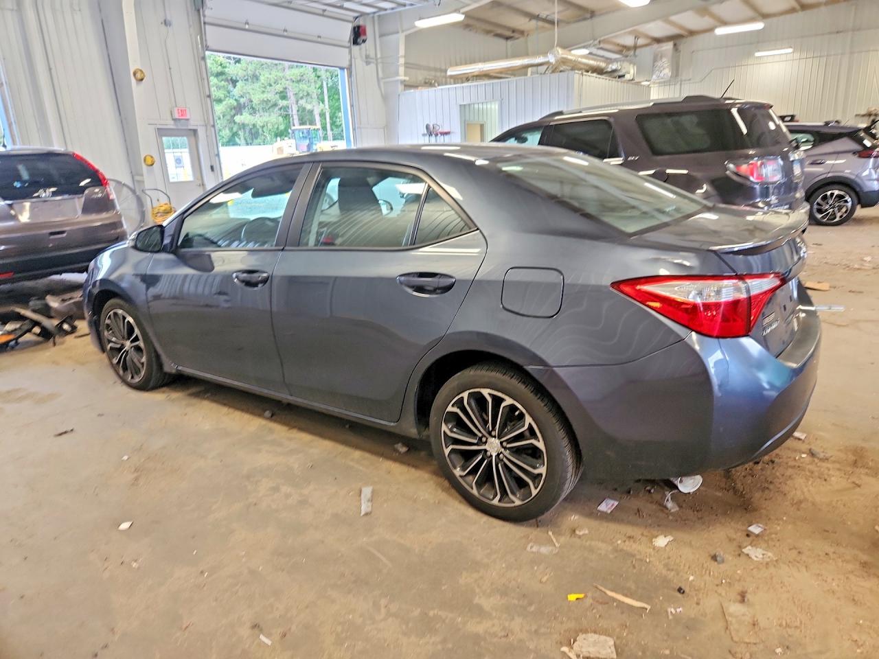 2014 Toyota Corolla S Plus Blue vin: 2T1BURHE9EC148534